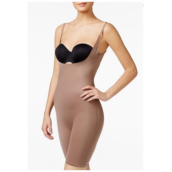 SPANX Other - SPANX Two-Timing Open-Bust Midthigh Bodysuit Sz XS